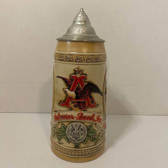 Vintage Anheuser-Busch Stein 1983 Limited Edition - Picture 5 of 9